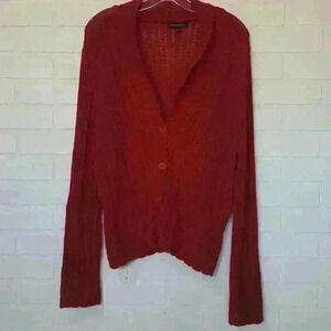 Notations Botton Knitted Women's Sweater Size:XL  #0089